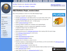 Tablet Screenshot of mbs-plugins.com